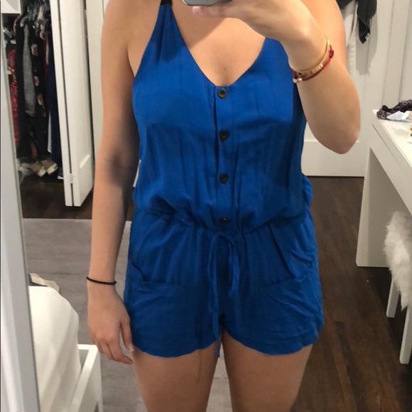 BLUE ROMPER - Picture 1 of 2